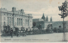 HUNGARY Budapest - Szabadsagter az osztr. Freiheitspl., mailed Vintage Postcard