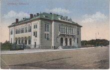 ROMANIA Constanta - Tribunalul, mailed 1923 Vintage Postcard