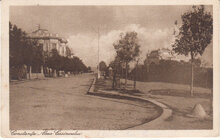 ROMANIA Constanta - Alleea Casinoului, mailed 1924 Vintage Postcard