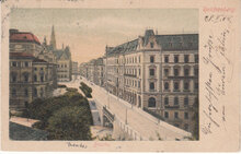 CZECH REPUBLIC Reichenberg - Brucke, mailed 1904 Vintage Postcard