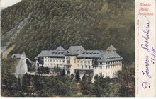 ROMANIA Sinaia - Hotel Caramain, mailed 1905 Vintage Postcard