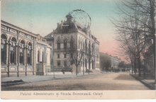 ROMANIA Galati - Palatul Administrativ Domneasca, mailed 1910 Vintage Postcard