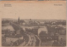 WARSCHAU - Nowy-Zjazd, mailed 1916 Vintage Postcard