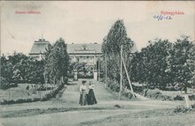 HUNGARY Nyregyhaza - Huszar-laktanya, mailed 1912 Vintage Postcard