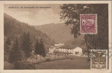 CZECHOSLOVAKIA Komotau - 3te Grundmuhle mit Restauration, mailed 1927 Vintage Postcard