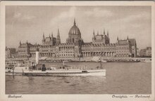 HUNGARY Budapest - Parlement, circa 1900-1920 Vintage Postcard