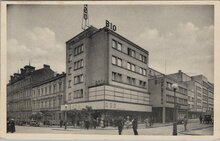 CZECHOSLOVAKIA Plzen - Obchodni dum Aso, mailed circa 1920-1940 Vintage Postcard