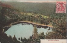 GERMANY - Der Glaswaldsee, mailed 1908 Vintage Postcard