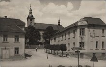 CZECHOSLOVAKIA Velke Opatovice, mailed circa 1920-1940 Vintage Postcard