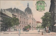 HUNGARY Budapest - Ulloi ut Iparmuveczeti Muzeum, mailed 1909 Vintage Postcard