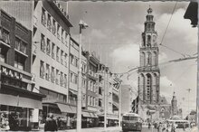 GRONINGEN - Markt met Martinitoren