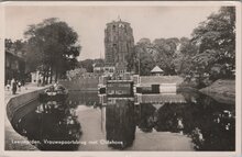 LEEUWARDEN - Vrouwepoortsbrug met Oldehove