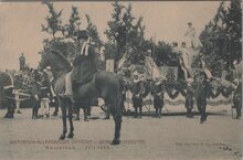 AMSTERDAM - Historische-Allegorische Optocht Rembrandtfeesten Juli 1906