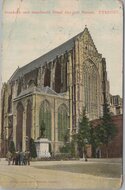 UTRECHT - Dom met standbeeld Graaf Jan van Nassau