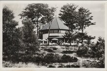 DOORN - Theeschenkerij Chalet - St. Helenaheuvel prachtig panorama