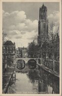 UTRECHT - Oude Gracht met Domtoren