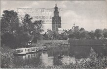 ZUTPHEN - Turfhaven met Groote Kerk