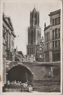 UTRECHT - Stadhuisbrug met Dom