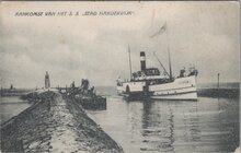 HARDERWIJK - Aankomst van het S. S. Stad Harderwijk