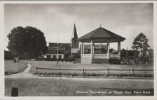 ERMELO - Muziektent en Oude Ned. Herv. Kerk