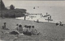 NUNSPEET - Strand Het Plashuis. Nunspeet aan Zee