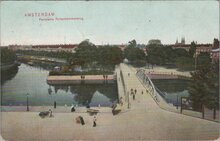 AMSTERDAM - Panorama Rotterdammerbrug