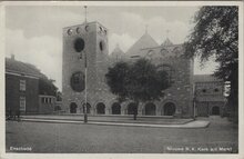 ENSCHEDE - Nieuwe R. K. Kerk a/d Markt