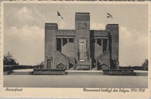 AMERSFOORT - Monument Verblijf der Belgen 1914-1918