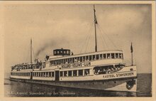 HARDERWIJK - M.S. Kasteel Staverdern op het IJsselmeer