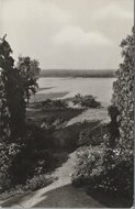 LUNTEREN - De Leperkoen. Uitzicht vanuit het hotel