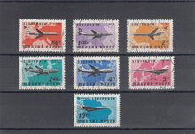 Hungary 1977. Air. Airplanes SG 3134-3140 USED