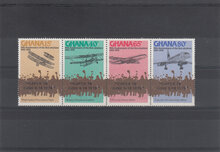 Ghana 1978. 75th Anniv of Powered Flight SG 840-843 MNH