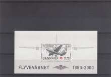 Denmark 2000. 50th Anniv of Royal Danish Air Force SG MS 1218 MNH