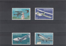 Barbados 1973. Aviation SG 472-475 MNH