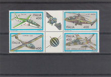 Italy 1983. Italian Aircraft SG 1792-1795 MNH