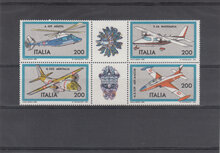 Italy 1981. Italian Aircraft SG 1715-1718 MNH