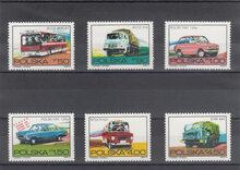 Poland 1973. Polish Motor Vehicles SG 2275-2280 MNH