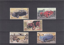 Malta 2003. Vintage Cars SG 1289-1293 MNH