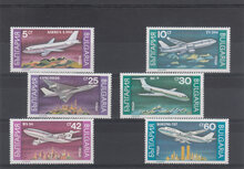 Bulgaria 1990. Aircraft SG 3705-3710 MNH