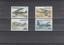 Bahamas 1998. 80th Anniv of the Royal Air Force SG 1132-1135 MNH