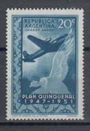 Argentina 1951. Five-year Plan SG 831 MNH