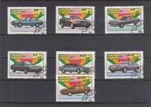 Madagascar 1993. Motor Cars SG 947 - 953 USED