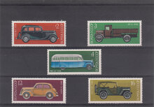 Russia 1975. History of Soviet Motor Industry SG 4397-4401 MNH