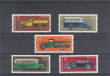 Russia 1974. History of Soviet Motor Industry SG 4293-4297 MNH