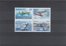 Iceland 1993. 65th Anniv of First Icelandic Postal Flight SG 811-814 MNH