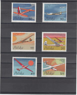 Poland 1968. 11th World Gliding Championships, Leszno. Gliders SG 1826-1831 MNH