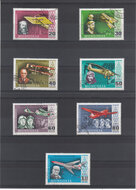 Mongolia 1978. Air. History of Aviation SG 1121-1127 USED