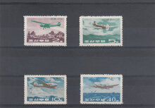 North Korea 1966. Industrial Uses of Aircraft SG N729-732 MNH