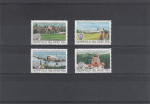 Norfolk Island 1983. Bicentenary of Manned Flight SG 304-307 MNH