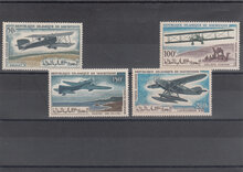 Mauritania 1966. Air. Early Aircraft SG 239-242 MNH